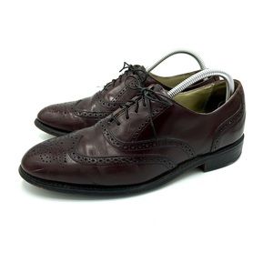 Bostonian Impression Men Wing Tip Burgundy